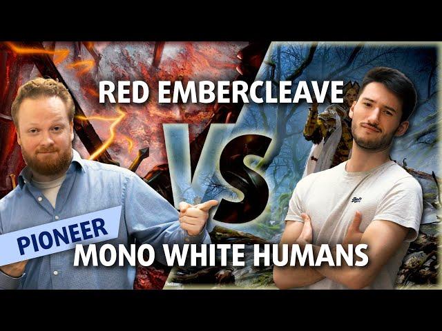 Who's the Beatdown Now? | Mono-Red Embercleave vs Mono-White Humans (W/ @FrankKarstenMTG )