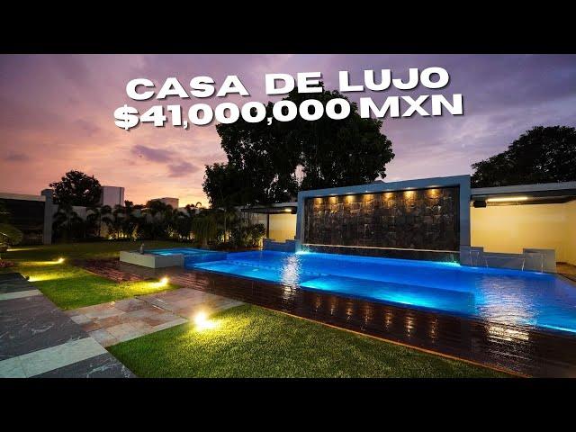 ESPECTACULAR casa DE SÚPER LUJO en LA MEJOR ZONA de Mérida Yucatán ¡$41,000,000 PESOS MEXICANOS!