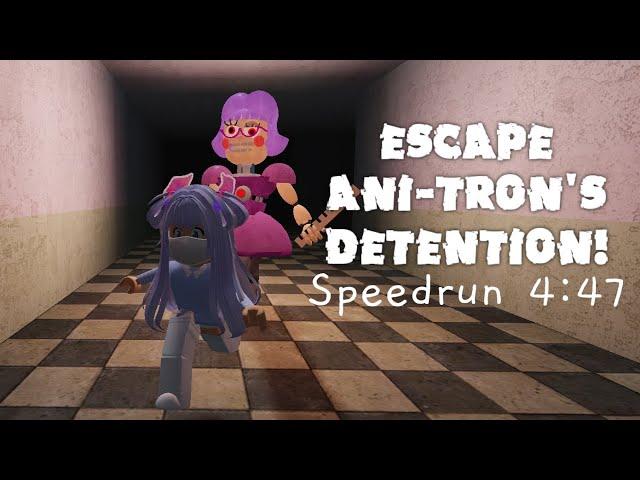 Roblox Escape Miss Ani-Tron's Detention! 4:47