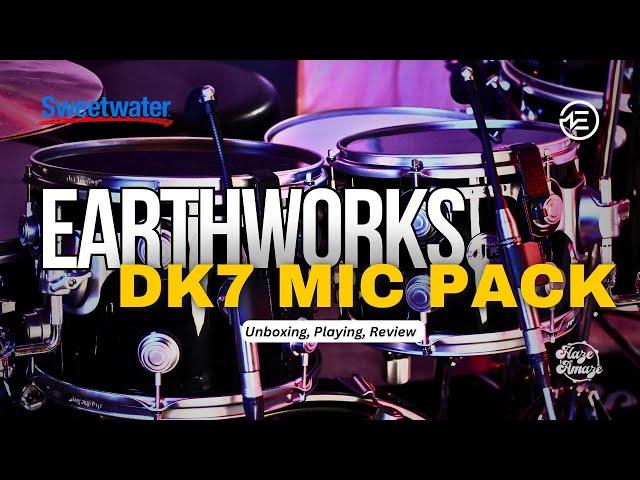 Earthworks DK7 Drum Mic System - Unboxing, Playing, & Review