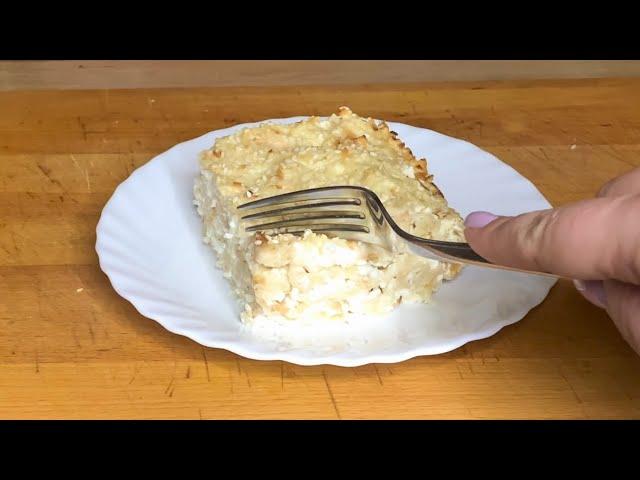 Ленивая ПП АЧМА. Вкусный сырный пирог без заморочек с тестом.