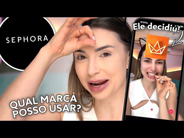 FILTRO DECIDE AS MARCAS QUE TEM NA SEPHORA