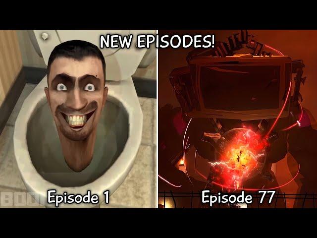 Skibidi Toilet 1 - 77 Full Episode All Episodes (60 FPS REMASTERED) Infected Titan TVman (Episode 78