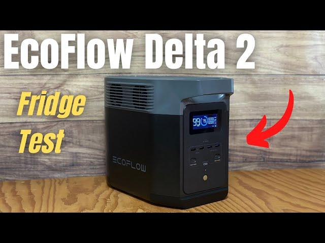 How long will the Delta 2 run my refrigerator in an emergency?