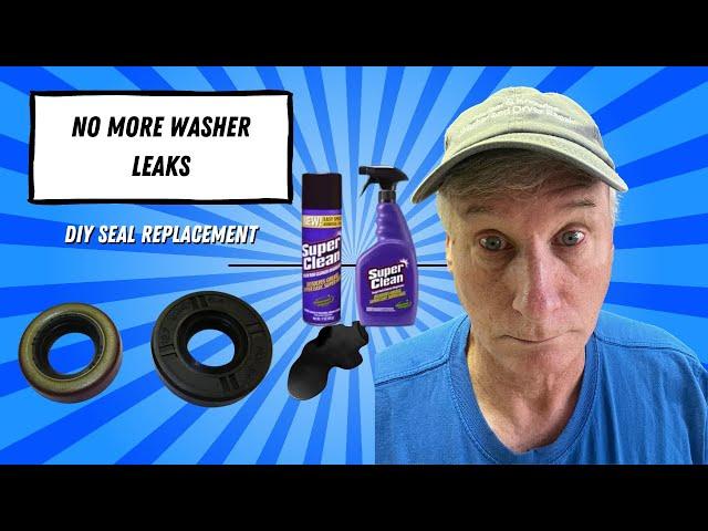 How to Stop Washer Leaks: DIY Worm Gear Seal Change Without Removing Transmission