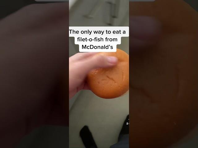 The best thing to do with a fillet-o-fish from McDonald’s