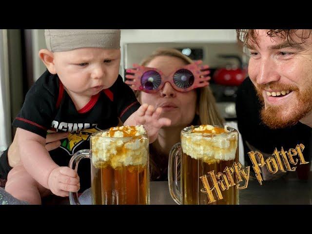 We made BUTTERBEER from Harry Potter.... And Ranked all the Characters!