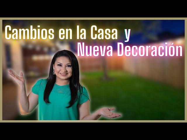 NUEVA Decoración y Cambios en la casa / Decora tu Patio