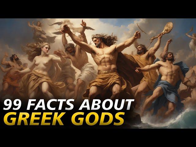 99 Facts About GREEK Gods, Myths & Legends - 4K Greek Mythology Documentary