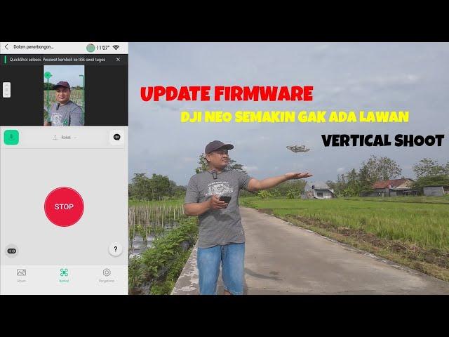 FITUR VERTICAL SHOOT DJI NEO MOBILE APP DJI FLY