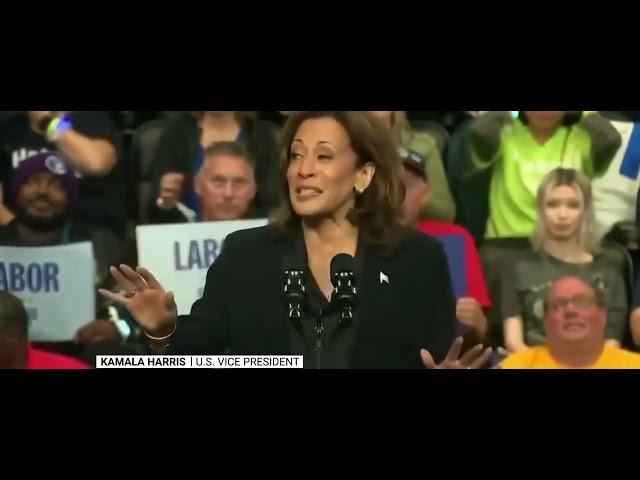 Kamala Harris Teleprompter 32 Days