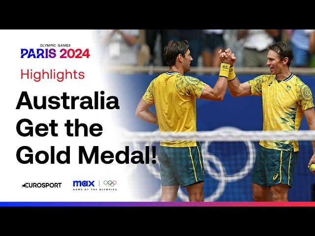 GOLD FOR AUSTRALIA!   Matthew Ebden & John Peers vs Ram & Krajicek #Paris2024