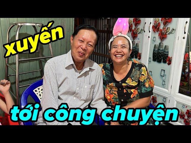 xuyến mừng anh tư cầy ra chuẩn bị