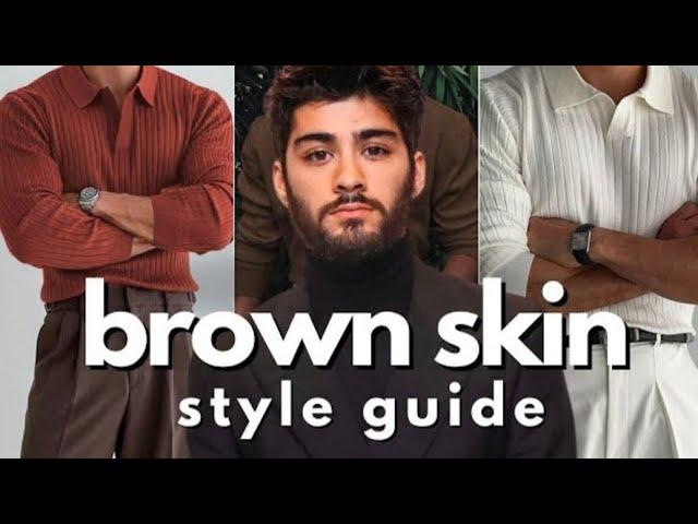 Fashion Guide for Brown Guys: Look Sharp!