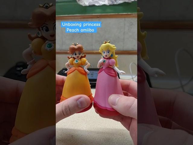 peach amiibo unboxing #supermario #amiibo #nintendo