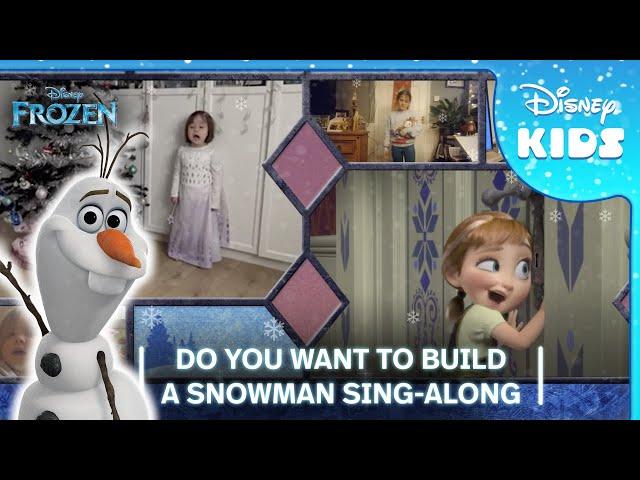 ️ Frozen's Do You Want To Build A Snowman? | Disney Kids Sing-Along ️