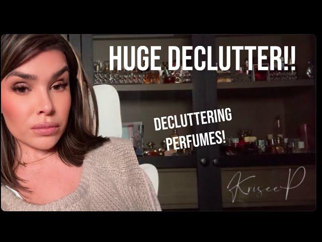 HUGE PERFUME DECLUTTER 2024 | Out with the OLD..... | KRISEEP