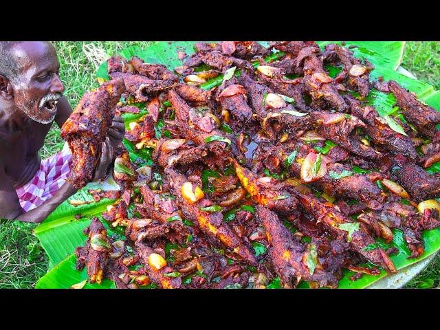 DELICIOUS SPICY FISH CHILLY RECIPE | Traditional Village Food | World Famous Sea Food