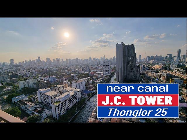 JC Tower Thonglor 25 Condo On Canal - Bangkok Property Tour