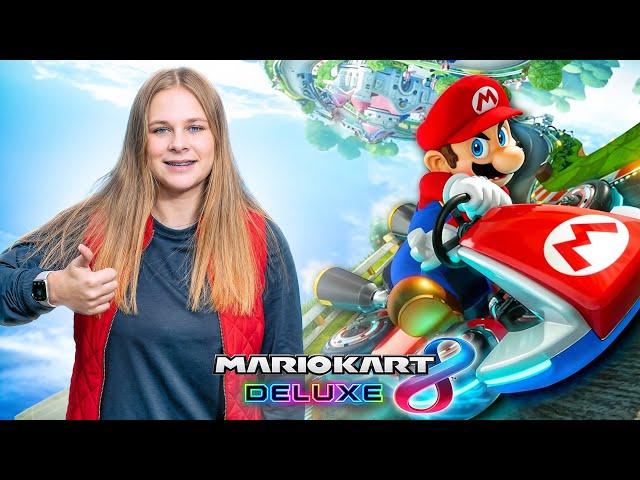 Assistant Races as Super Mario in Mario Kart Deluxe 8 on the Nintendo Switch