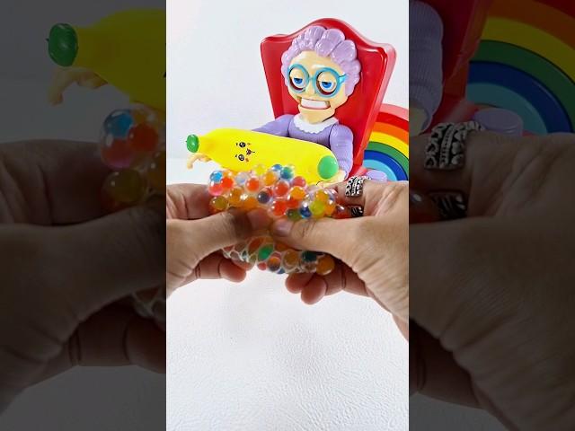 Don’t Get Grumpy Granny’s Banana Or She Will Catch You  #shortsviral #grumpygra nny #viral #trend