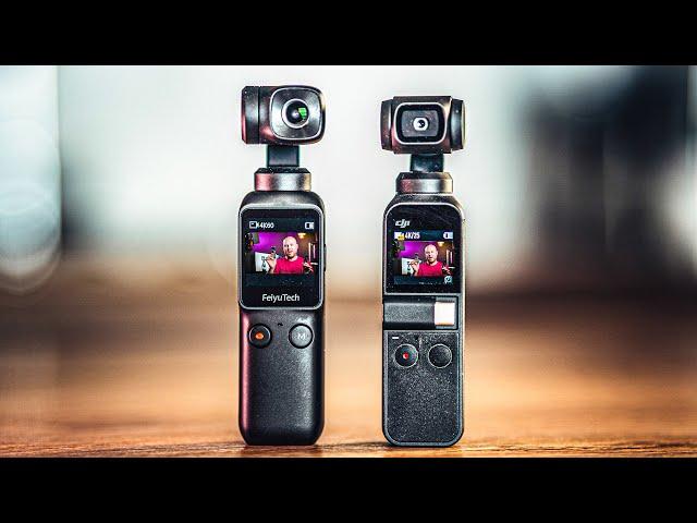 THE FEIYUTECH POCKET VS DJI OSMO POCKET! THE NEW COMPETITOR IS HERE! 4K Footage test and features...