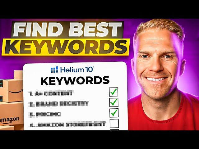 How To Do Amazon Keyword Research With Helium-10 | Full Tutorial 2025