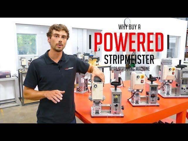 Why Buy a Powered StripMeister Wire Stripping Machine