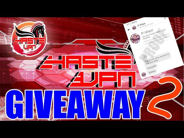 HasteVPN Giveaway 2 | annie Mei