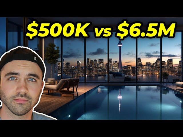 $500K vs $6,500,000 Toronto Condo