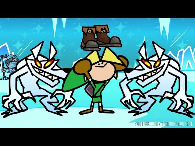 Ice Cavern Speedrun (Zelda Animated) @TerminalMontage