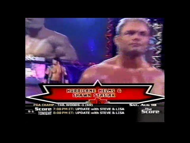 Kaientai vs Shawn Stasiak & Hurricane Helms   Metal Aug 18th, 2001