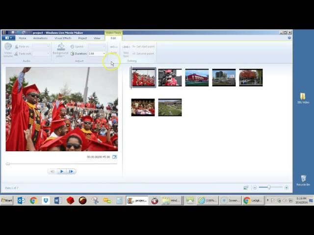 Windows Live Movie Maker - how to make a movie