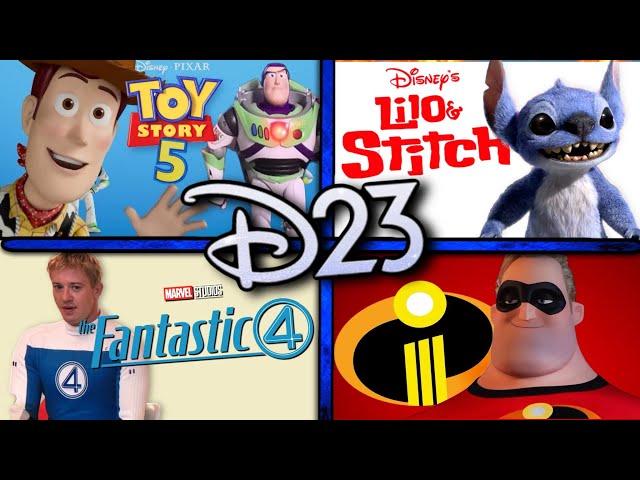 All D23 Announcements Full Breakdown (Trailers & First Looks)