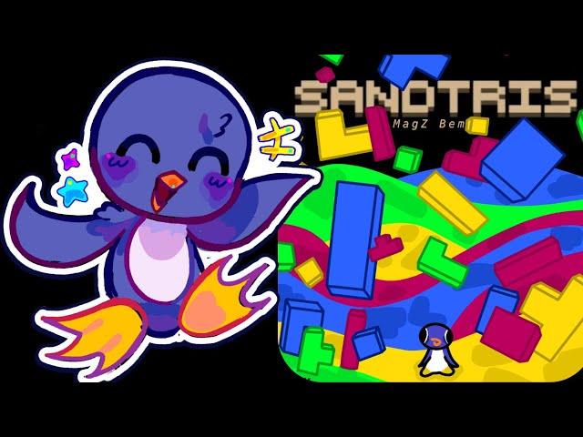 SPEEDRUNNING SAND TETRIS! (Epic Gameplay)