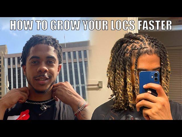 HOW TO GROW YOUR LOCS FASTER‼️