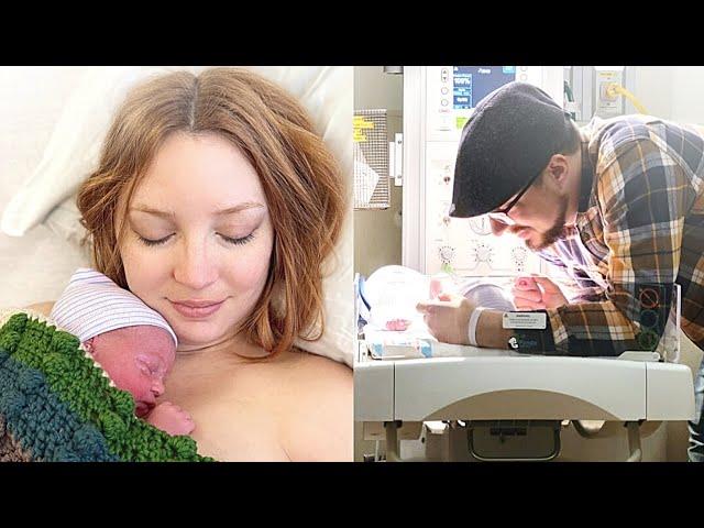 LIVE Birth Vlog/Story After Stillbirth | PPROM 35 Week Delivery | Vlog #115