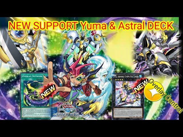 NEW SUPPORT Yuma & Astral DECK - NEW SKILL (Overlay Control)  [Yu-Gi-Oh! Duel Links]