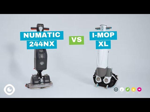 Comparing the i-mop XL and Numatic 244NX