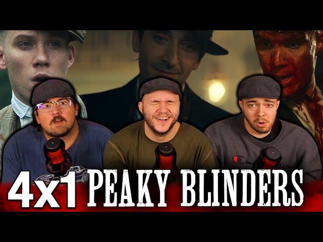 THE MAFIA IS HERE!!! | Peaky Blinders 4x1 'The Noose' First Reaction!