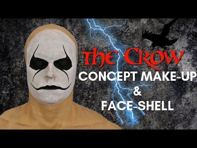 "The Undead Avenger"- The Crow Cosplay: Concept Make-up & Face Shell!