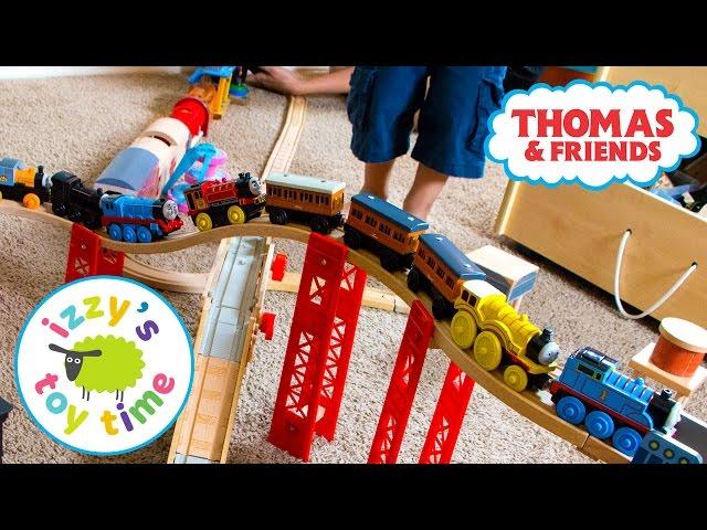 Thomas and Friends | Thomas Train ELEVATED TRACK with Imaginarium and Brio | Fun Toy Trains