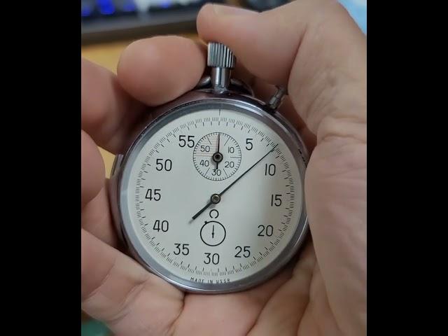 1980's AGAT mechanical stopwatch