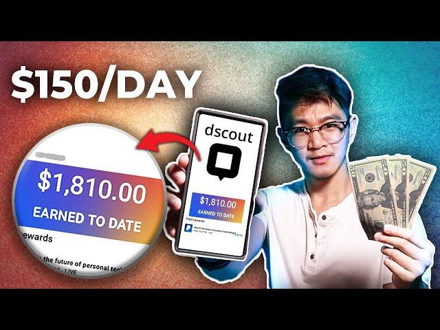 This App Made Me $150 in ONE DAY Doing Online Jobs at Home - Dscout Tutorial