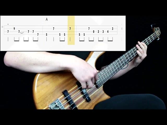 Jefferson Airplane - White Rabbit (Bass Cover) (Play Along Tabs In Video)