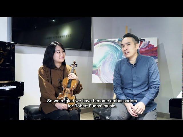 Hyejin Chung and Warren Lee perform Violin Sonatas by Robert Fuchs