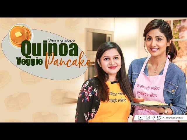 Quinoa Veggie Pancake | Shilpa Shetty Kundra | Healthy Recipes | The Art Of Loving Food