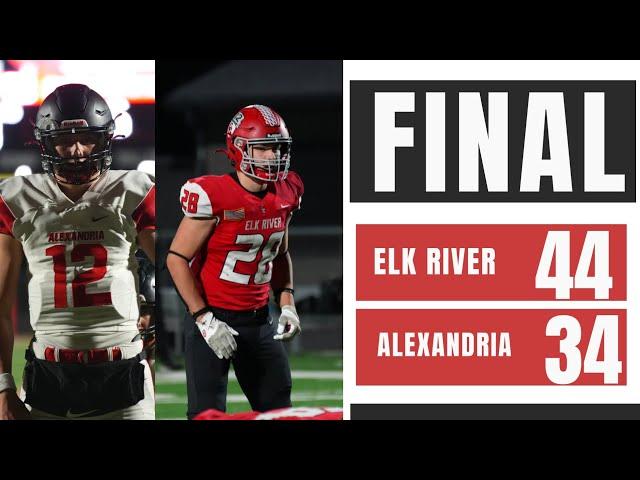 FULL GAME FOOTBALL HIGHLIGHTS: Elk River vs Alexandria October 2024