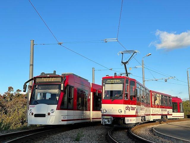 Straßenbahnfahrer in Erfurt...