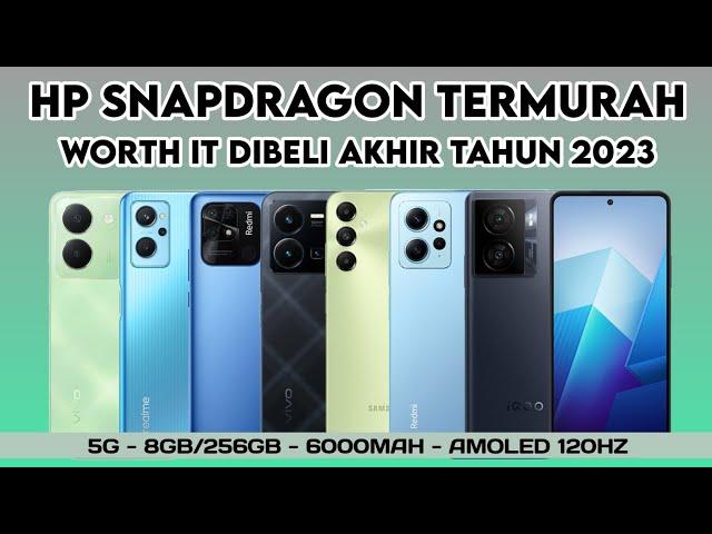 7 HP SNAPDRAGON TERMURAH AKHIR TAHUN 2023 HARGA 1 JUTAAN AJA